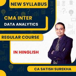 CMA Inter Data Analytics Group 2 By CA Satish Surekha 