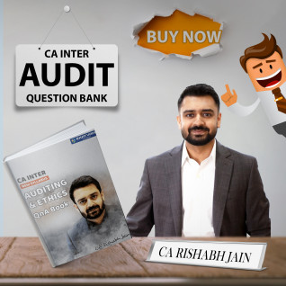 CA Rishabh Jain Auditing & Ethics Questionnaire Book For CA Inter: Study Material