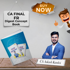 CA Final Financial Reporting Digest Concept Book (Vol 1 and 2) By CA Aakash Kandoi Applicable for May &amp; Nov 2024
