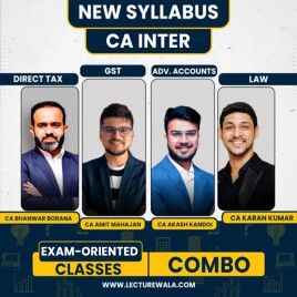 CA Inter Group 1 Combo (Exam Oriented-Fastrack Batch) By BB Virtual : Online Classes (IDT - Practice Batch)