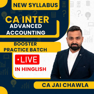 CA Jai Chawla Advanced Accounts Booster Practice Batch For CA Inter