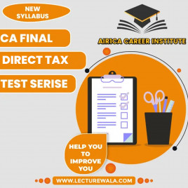 AIR1CA Direct tax Test Series For CA Final
