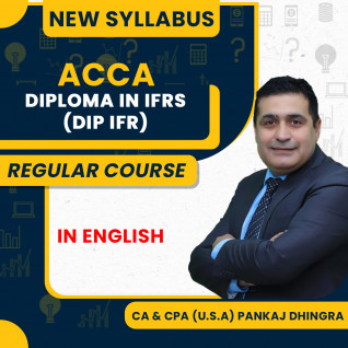 ACCA – Diploma in IFRS (Dip IFR) (English) – Pankaj Dhingra