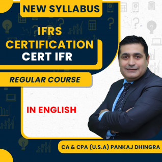 ACCA – Certificate in IFRS (Cert IFR) (English) – Pankaj Dhingra