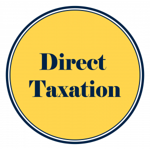 CA Final Direct Tax Laws & International Taxation