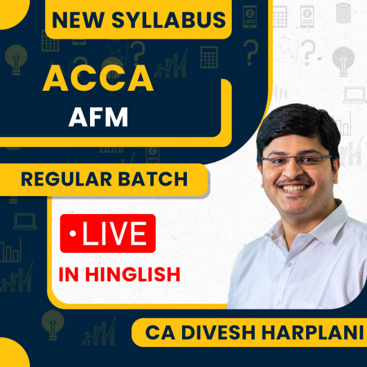 CA Divesh Harplani Advanced Financial Management by ACCA Professional Level