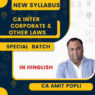 CA Amit Popli CA Inter G1-Corporate & Other Laws [SPECIAL-May'26 Regular Online Classes For CA Inter: Google Drive Classes