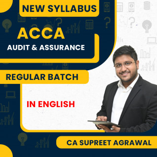 CA Supreet Agrawal Audit & Assurance (AA) Regular Batch By ACCA Skill Level 2026