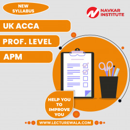 UK ACCA Level 3 (Professional Level) Advance Performance Management (APM) Full Course By Navkar Digital Institute 