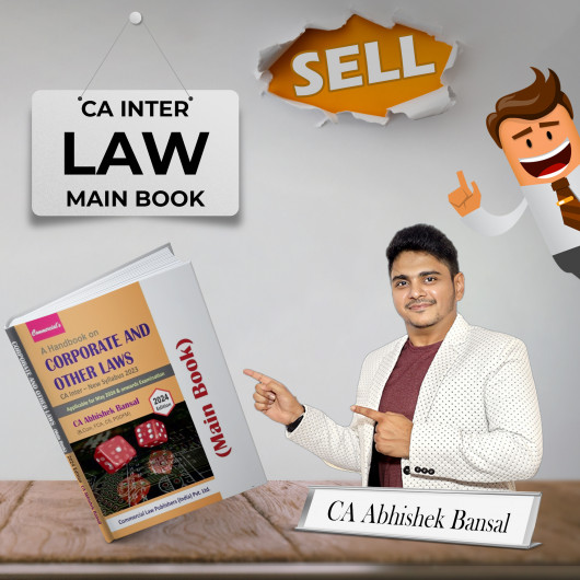 CA Abhishek Bansal Corporate & Other Laws Main Book For CA Inter : Online Study Material. CA Abhishek Bansal Corporate & Other Laws Main Book For CA Inter : Online Study Material.