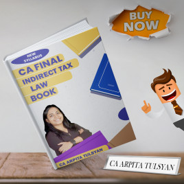 CA Arpita Tulsyan Indirect Taxation Full Book Set For CA Final: Study Material