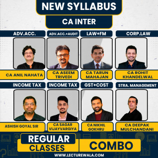 CA Inter New Syllabus Both Group All Subjects Regular Combo Batch By Nahata Academy