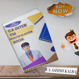 CA Ashish Kalra Financial Management Master Blaster Book Online Study Material For CA Inter