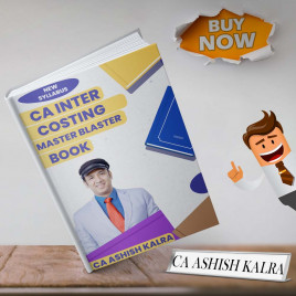 CA Ashish Kalra Cost Management Accounting Master Blaster Book Online Study Material For CA Inter