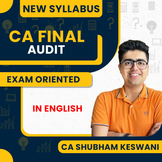 CA Shubham Keswani Advanced Auditing Exam Oriented Online Classes In English For CA Final CA Shubham Keswani Advanced Auditing Exam Oriented Online Classes In English For CA Final