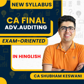 CA Shubham Keswani Advanced Auditing &amp; Professional Ethics Exam - Oritned &amp; Fastrack For CA Final