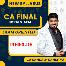 CA Final SCPM Fastrack Batch &amp; AFM Regular Batch New Recording Kanstiya