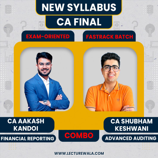 CA FINAL Audit & Financial Reproting Exam Oriented & Fastrack Batch By CA Aakash Kandoi & CA Shubham Keswani CA FINAL Audit & Financial Reproting Exam Oriented & Fastrack Batch By CA Aakash Kandoi & CA Shubham Keswani