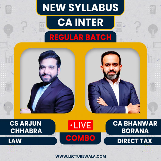 CA Inter Coprtporate and Other Law And Direct Tax By CA Bhanwar Borana & CS Arjun Chhabra CA Inter Coprtporate and Other Law And Direct Tax By CA Bhanwar Borana & CS Arjun Chhabra