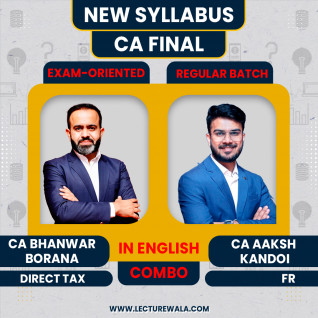 CA Final FR Fastrack Exam-Oriented Batch By CA Akash Kandoi & Direct Tax by CA Bhanwar Borana : Google Drive