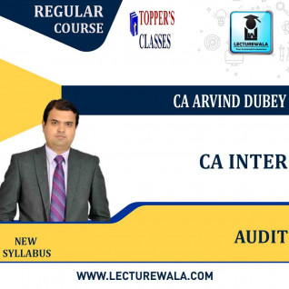 CA Inter Audit New Syllabus By CA Arvind Dubey: Pen Drive / Google Drive.