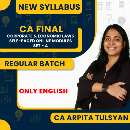 CA Arpita Tulsyan LAW Fastrack Online Classes For CA Final (SPOM): Google Drive / Pen Drive CA Arpita Tulsyan LAW Fastrack Online Classes For CA Final (SPOM): Google Drive / Pen Drive