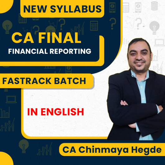 CA Final New Syllabus Financial Reporting Fastrack Classes In English By CA Chinmaya Hegde : Pen Drive / Online Classes CA Final New Syllabus Financial Reporting Fastrack Classes In English By CA Chinmaya Hegde : Pen Drive / Online Classes