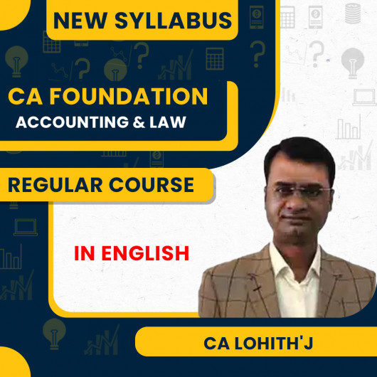 CA Foundation Accounting + Business Law Combo New Syllabus Regular Course By CA LOHITH'J: Pendrive / Google Drive. CA Foundation Accounting + Business Law Combo New Syllabus Regular Course By CA LOHITH'J: Pendrive / Google Drive.