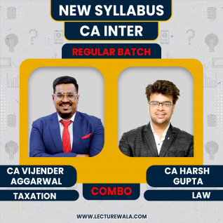 CA Inter Corporate & Other Law Combo CA Harsh Gupta Recorded : Online/Live/Pen Drive Classes 