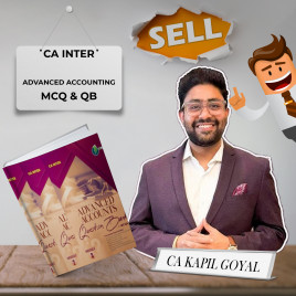CA Inter Advanced Accounting Question Bank And MCQ by CA Kapil Goyal 
