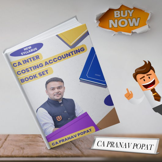 CA Pranav Popat Cost & Mangement Accounting Books Set For CA Inter : Study Material