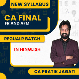 CA Pratik Jagati FR &amp; AFM Combo Regular Batch For CA Final