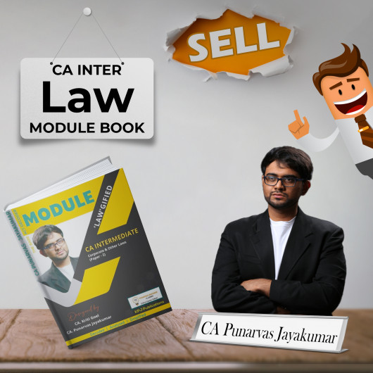 CA Inter New Syllabus Corporate and Other Laws Module Book By CA Punarvas Jayakumar : Online Study Material CA Inter New Syllabus Corporate and Other Laws Module Book By CA Punarvas Jayakumar : Online Study Material