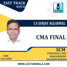CMA Final SCM Fast Track By CA Sanjay Aggarwal : Pen Drive / Online Classes