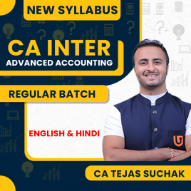 CA Tejas Suchak Advanced Accounting Regular Batch For CA Inter