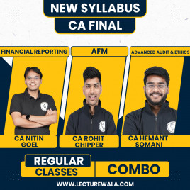 CA Final Vishesh Regular Batch By CA Nitin Goel &amp; CA Hemant Somani &amp; CA Rohit Chipper For May / Sep 2026 &amp; Onwards