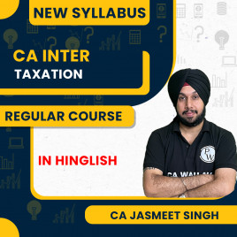 CA Intermediate Udesh Regular May 2026 (Group 1) Taxation by Pw : Online Classes