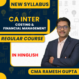 CMA Ramesh Gupta Costing &amp; Financial Management Regular Online Combo Classes For CA Inter