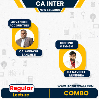 Navin Classes Ad. Accounting, Costing, & FM- SM COMBO New Syllabus Regular Course For CA Inter : Google Drive Online Classes