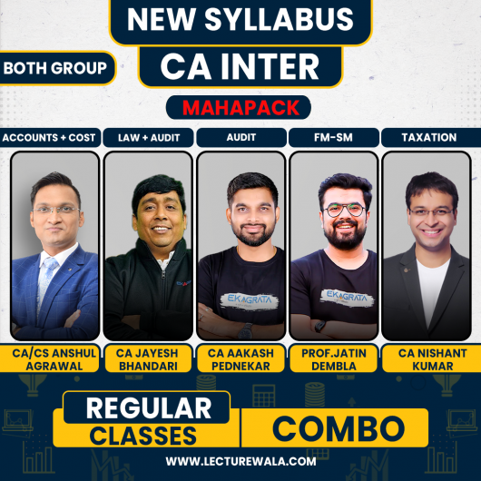  Ekagrata CA Live Batch CA Intermediate Both Groups Online Live Classes 