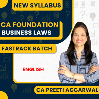 CA Preeti Aggarwal Business Laws Fastrack Online Classes For CA Foundation : Google Drive Classes