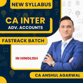CA/CS Anshul Agarwal Adv.Accounts Fastrack Batch For CA Inter 