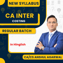 CA Anshul Agarwal Cost And Management Accounting Regular Batch For CA Inter 