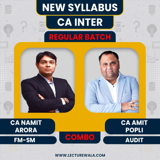 CA Amit Popli Audit & CA Namit Arora FM-SM (Group-2) Combo Regular Online Classes For CA Inter : Google Drive Classes. CA Amit Popli Audit & CA Namit Arora FM-SM (Group-2) Combo Regular Online Classes For CA Inter : Google Drive Classes.