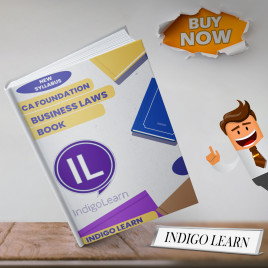 IndigoLearn Business Laws Book For CA Foundation : Study Material