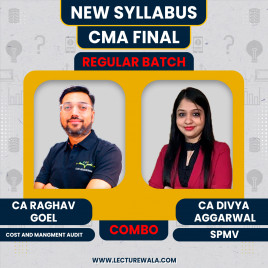 CMA Final Cost And Management Audit By CA Raghav Goel And Sbmv By CA Divya Agarwal : Online Classes 