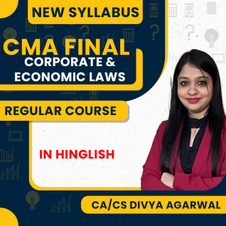 CA/CS Divya Agarwal Corporate & Economic Laws Regular Batch For CMA Final New Syllabus
