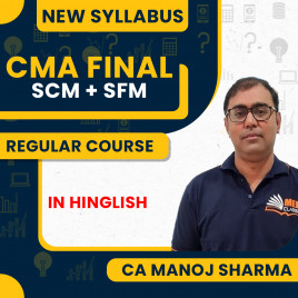 (MEPL Classes) CA Manoj Sharma Strategic Financial Management (SFM) &amp; Strategic Cost Management (SCM) Regular Online Combo Classes For CMA Final