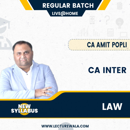 CA Inter Corporate & Other Laws New Scheme Regular Course by CA Amit Popli : GOOGLE DRIVE / Online LIVE Classes