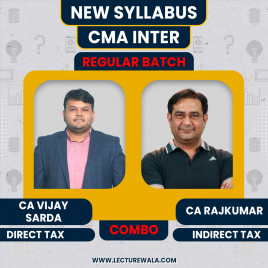 CA Vijay Sarda DT &amp; CA Rajkumar Gst And Custom Combo Regular Online Classes For CMA Inter: Google Drive Classes